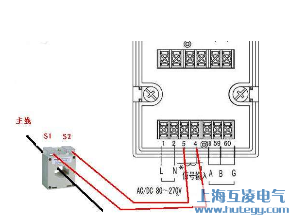 SDH-0.66電流互感器接線圖