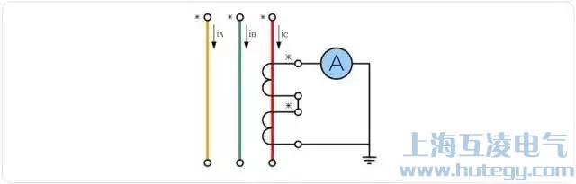 電流互感器原邊串聯、副邊串聯接線圖